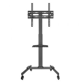 Suporte de chão giratório/inclinável Fonestar STS-4244N com rodas para TVs de 32 a 65 polegadas/até 35 kg
