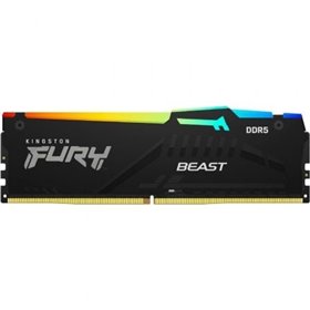 Kingston FURY Beast RGB 8GB/ DDR5/ 6000MHz/ 1,35V/ CL36/ Memória RAM DIMM