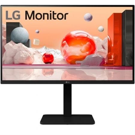 Monitor profissional LG 27BA560-B de 27" / Full HD / Multimídia / Altura ajustável / Preto