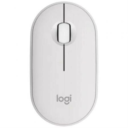 Mouse sem fio Logitech Pebble 2 M350S/ Até 1000 DPI/ Branco