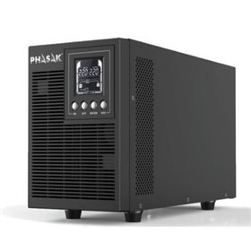 UPS Online Phasak 2000 VA Online LCD/ 2000VA-1800W/ 4 Saídas/ Formato Torre