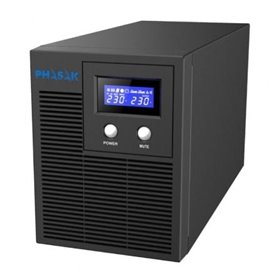UPS de linha interativa Phasak Protekt 2160 VA/ 2160VA-1400W/ 4 saídas/ Formato torre