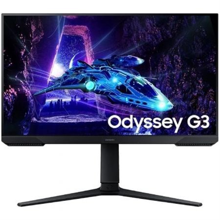 Monitor gamer Samsung Odyssey G3 S24DG300EU/ 24"/ Full HD/ 1 ms/ 180 Hz/ VA/ Altura ajustável/ Preto