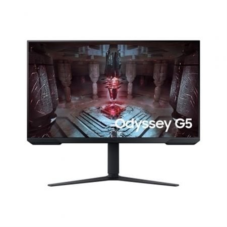 Monitor gamer Samsung Odyssey G5 S27CG510EU 27" QHD 1ms 165Hz VA com altura ajustável, preto