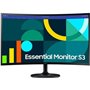 Monitor Profissional Samsung Essential Monitor S3 S36GD S24D302GAU/ 27"/ Full HD/ Preto