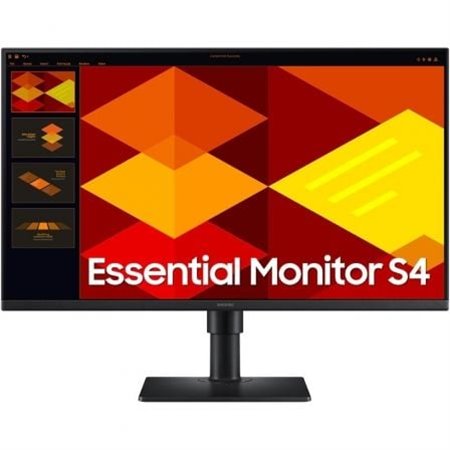 Monitor Samsung Essential S4 S27D400GAU/ 27"/ Full HD/ Altura ajustável/ Preto