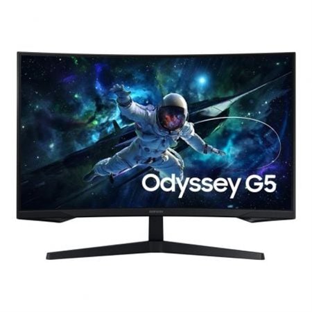 Monitor Curvo Gamer Samsung Odyssey G5 S32CG552EU 32"/ QHD/ 1ms/ 165Hz/ VA/ Preto