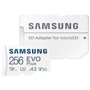 Cartão de memória microSD XC Samsung EVO Plus 2023 256 GB com adaptador/ Classe 10/ 160 MB