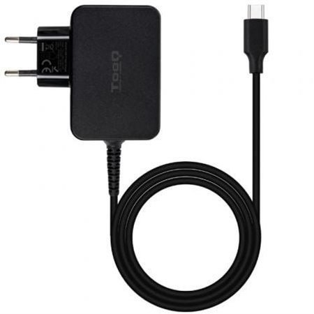 Carregador GaN para laptop TooQ TQLC-USBCGAN45PD USB Tipo C/ 45 W/ Automático/ Voltagem 5-20 V