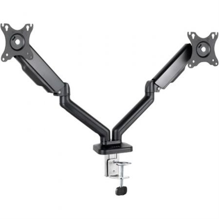 TooQ DB5132TNR-B Suporte de mesa para monitor duplo/giratório/inclinável/até 9 kg