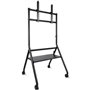Suporte de nivelamento de piso TooQ iDREAMS FS20206M-B com rodas para TVs de 37 a 86 polegadas/até 80 kg