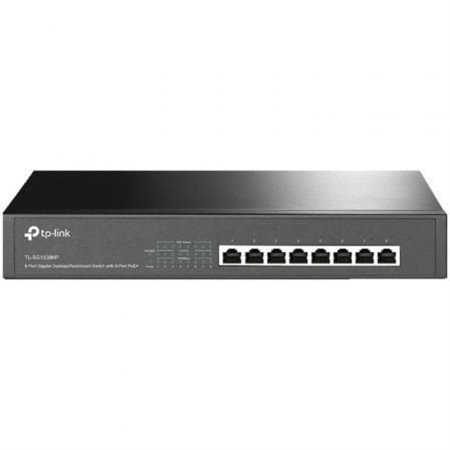 Switch TP-Link TL-SG1008MP 8 Portas/RJ-45 10/100/1000 PoE