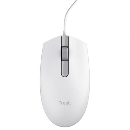Mouse Trust TM-101/ 1200 DPI/ Branco