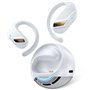 Fones de ouvido esportivos Bluetooth Vention OpenBeat O12 NBUW0 com estojo de carregamento/branco