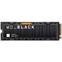 Western Digital WD Black SN850X 2 TB M.2 2280 PCIe 4.0 SSD com dissipador de calor de capacidade total