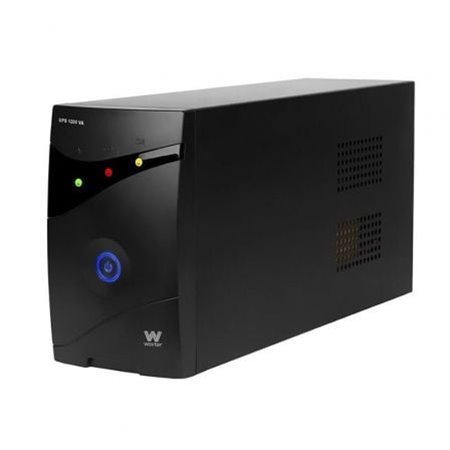 UPS interativo de linha Woxter 1200 VA/ 1200 VA-720 W/ 3 saídas/ Formato de torre