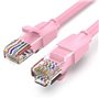 Cabo de Rede RJ45 UTP Vention IBEPF Cat.6, 1m, Rosa