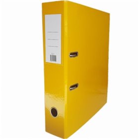 Pasta Arquivo L80 320x290x80mm - Amarelo