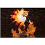 Figura kotobukiya demon slayer kimetsu no yaiba kyojuro rengoku edição bônus