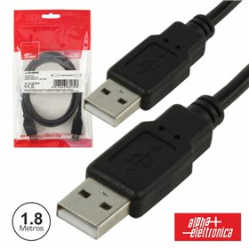 Cabo Usb-A 2.0 Macho / Usb-A Macho 1.8M