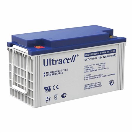 Bateria Chumbo Deep Cycle Gel 12V 120A