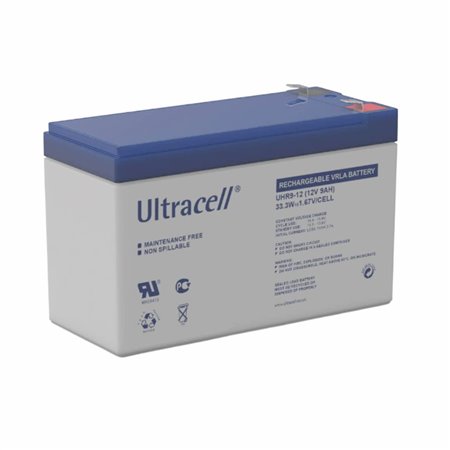 Bateria Chumbo High Rated 12V 9A AGM Ideal P/ UPS