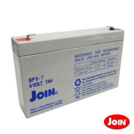 BATERIA CHUMBO 6V 7A JOIN