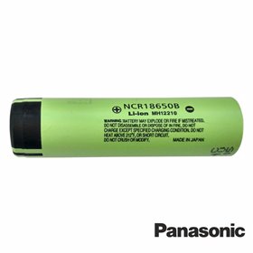 Bateria Lítio 18650 3.7V 3400mA PANASONIC