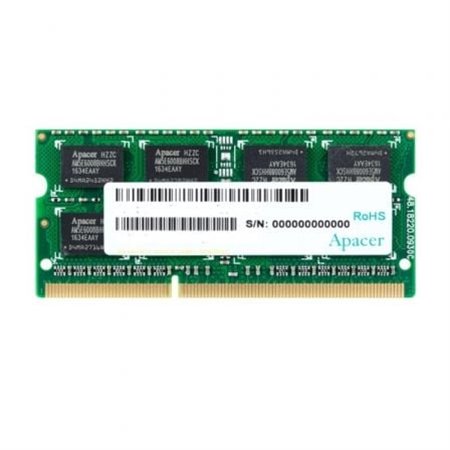 Memória RAM Apacer 4GB/ DDR3/ 1600MHz/ 1,5V/ CL11/ SODIMM
