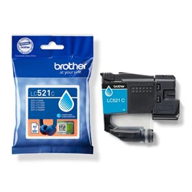 Brother LC521 Cyan Tinteiro Original LC521C