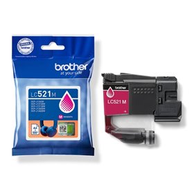 Brother LC521 Magenta Tinteiro Original LC521M