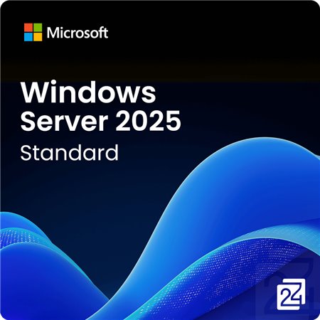 Microsoft Windows Server 2025 Standard - Inclui Licença COA e DVD em Envelope Selado