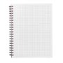 Caderno Premium Capa Dura A4 80 Folhas Xadrez (Unid.)