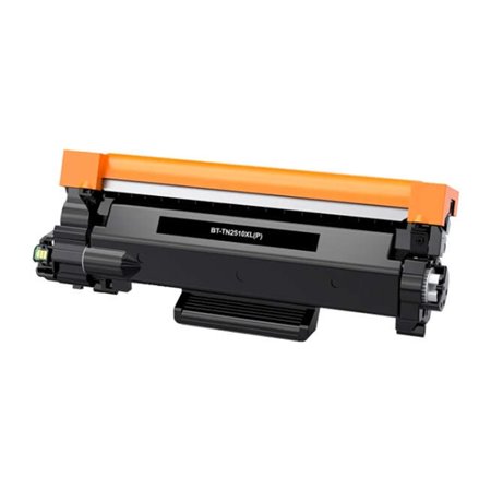 Brother TN2510XL Preto Toner Compatível TN2510XL - Alta Capacidade/Jumbo