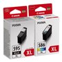 Canon PG-595XL/CL-586XL Multipack de 2 Tinteiros Originais 7170C004