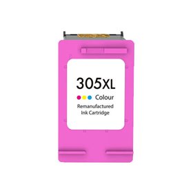 Remanufacturado HP 305XL Cores Tinteiro 3YM63AE/3YM60AE