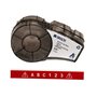 Brady M21-375-595-RD Fita de Etiquetas Original Vinil Texto Branco sobre Fundo Rojo Largura 9.53mm x 6,40m