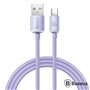 Cabo Usb-A Macho / Usb-C Macho Crystal Shine 1.2M Baseus