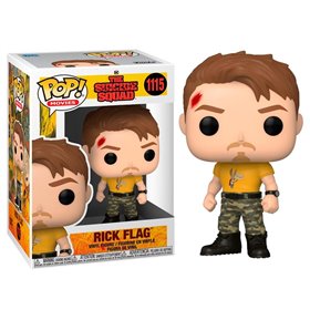 Funko Pop Dc Comics Esquadrão Suicida Rick Flag 56020 Funko Pop Dc Comics Esquadrão Suicida Rick Flag 56020