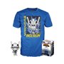 Pop & Tee My Hero Academia Tenya Iida Ingenium (Full Mech Suit) Funko + Camiseta Tamanho Aleatório
