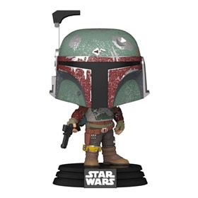 Funko Pop Star Wars The Mandalorian Style Boba Fett Marshal com opção Chase 54522