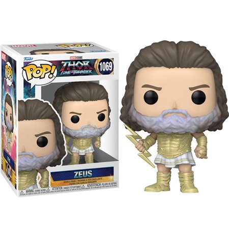 Funko Pop Marvel Thor Amor e Trovão Zeus 65011
