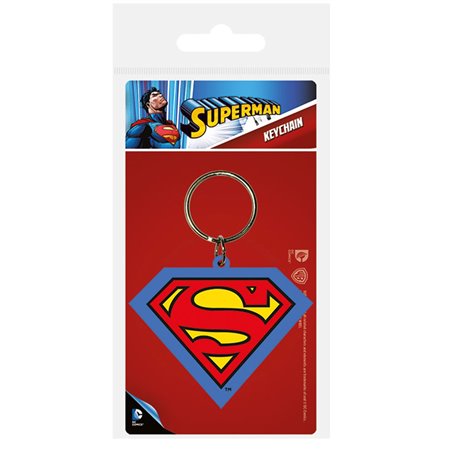 Chaveiro pirâmide dc comics shield superman