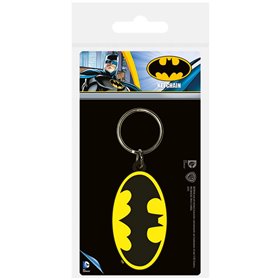 Chaveiro pirâmide dc comics batman logo