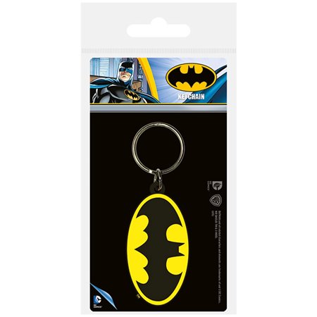 Chaveiro pirâmide dc comics batman logo