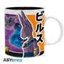 Caneca abystyle dragon ball super - beerus vs goku