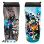 caneca de viagem abystyle my hero academia heróis e vilões