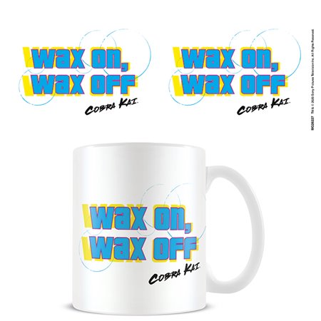 pirâmide karate kid cobra kai dar caneca de cera de polimento