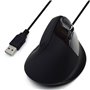 Ewent ew3157 mouse vertical ergonômico usb - 1800 dpi - preto
