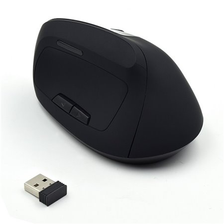 Ewent ew3158 mouse vertical ergonômico usb - 1600 dpi - preto